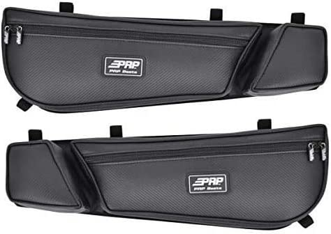Can Am Maverick X3 PRP Door Bags Set of 2 - Black (E60-210) | Side Storage for Off-Road Accessories & UTV Gear Organization