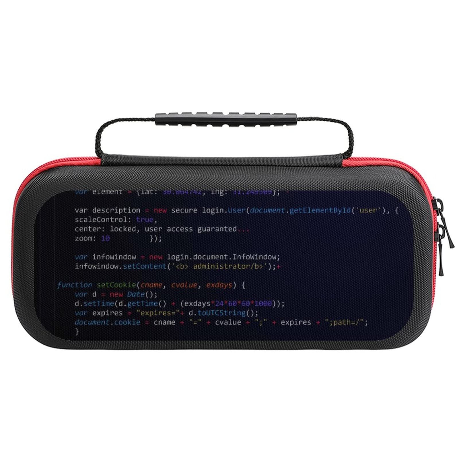 Nintendo Switch Carrying Case with 20 Game Card Slots - Portable Travel Cover for Switch Console & Accessories - Perfect for Gaming on the Go, Travel Protection & Organized Storage