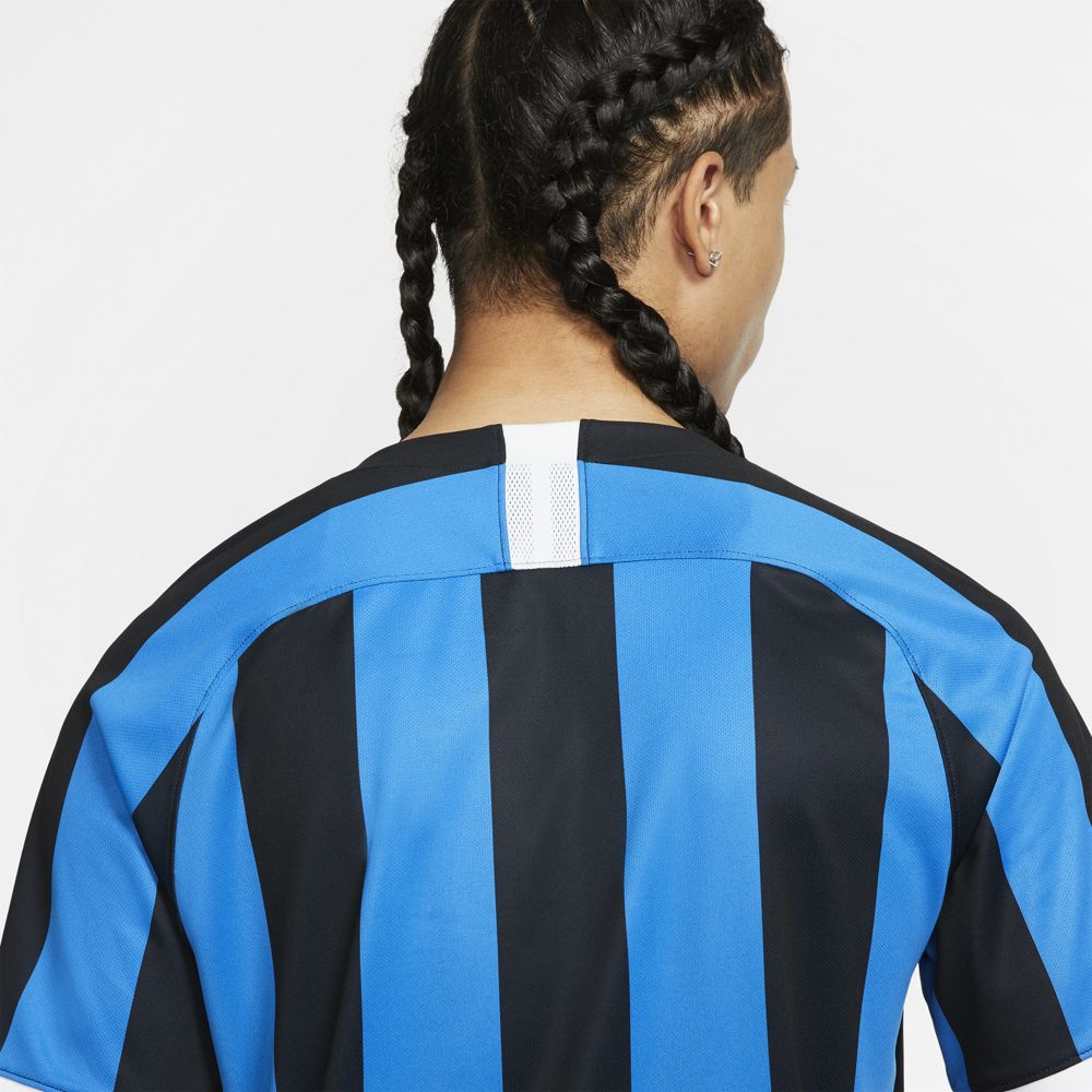Nike Inter Milan 2019/20 Stadium Home Soccer Jersey - Authentic Football Shirt for Men - Perfect for Matchdays, Training & Fan Support