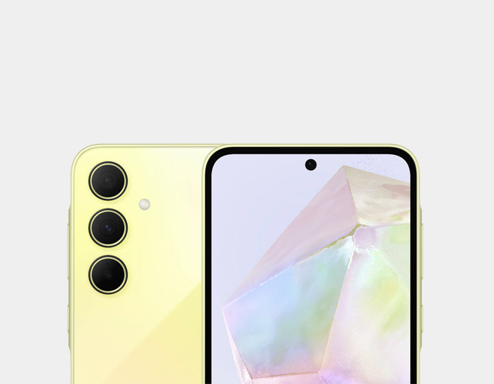 Samsung Galaxy A35 5G Unlocked Smartphone - 256GB ROM 8GB RAM Dual SIM GSM - Awesome Lemon Color | Perfect for Streaming, Gaming & Work on the Go