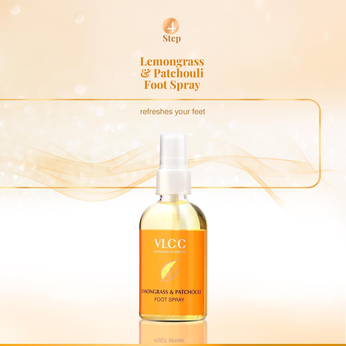 VL.CC Pedi Glow Foot Care Kit - 100g + 200ml | Moisturizing Foot Cream, Exfoliating Scrub, Cleansing Wash & Refreshing Spray | Soft, Smooth & Healthy Feet | Perfect for Home Spa, Pedicure & Daily Foot Care Routine