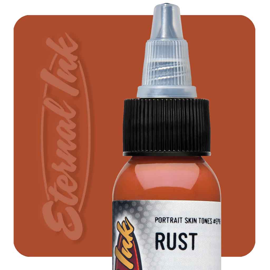 Rust Eternal Ink - 1 oz (30ml) Permanent Waterproof Ink for Calligraphy, Tattoos & Art - Ideal for Fountain Pens, Dip Pens & DIY Projects