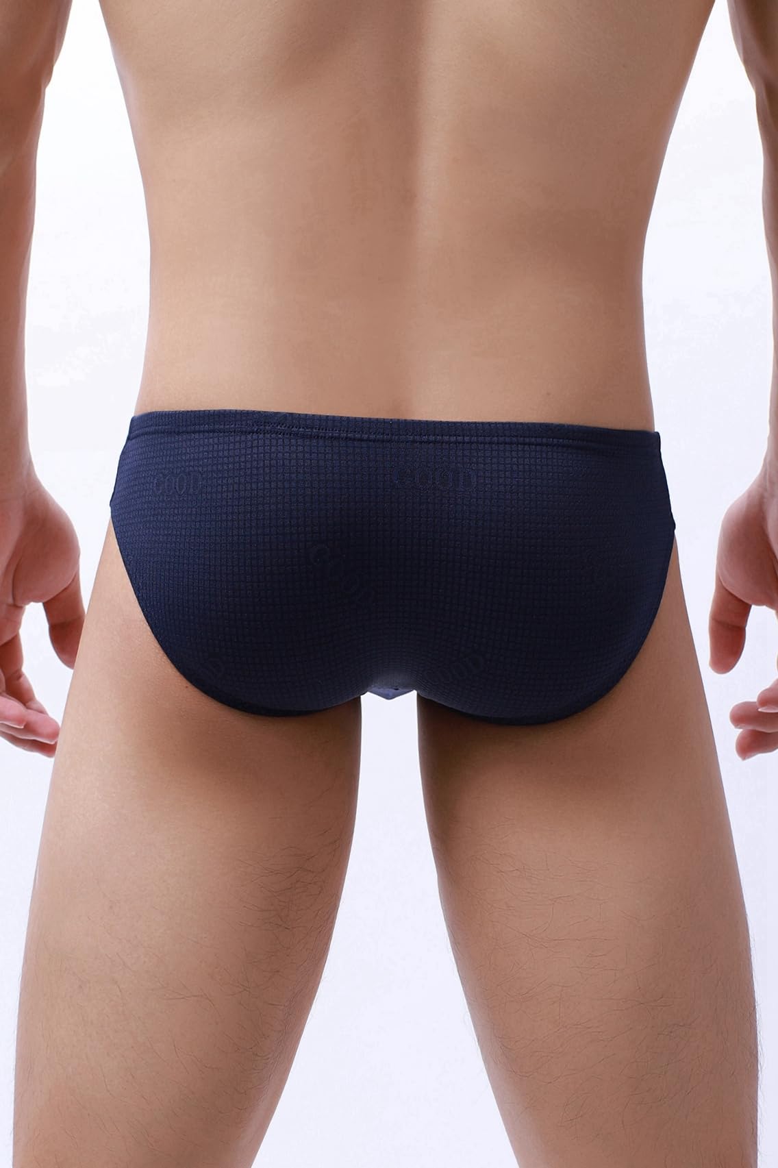 Men's Ice Silk Bikini Low Rise Briefs - Soft Breathable Underwear for Summer & Workout - Comfortable Daily Wear & Gym Essentials