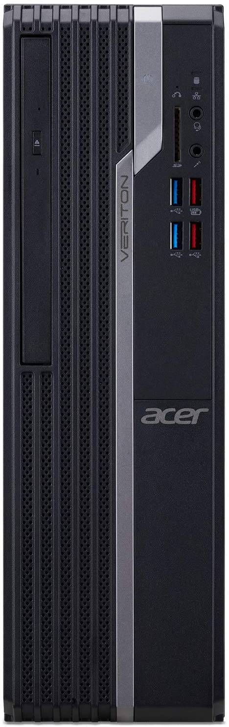 Acer Veriton X4 VX4665G Small Form Factor Desktop PC - Intel Core i5-9400 2.9GHz, 8GB RAM, 256GB SSD, DVD RW, WiFi, Bluetooth 5.0, Windows 10 Pro - Perfect for Home Office & Business Computing