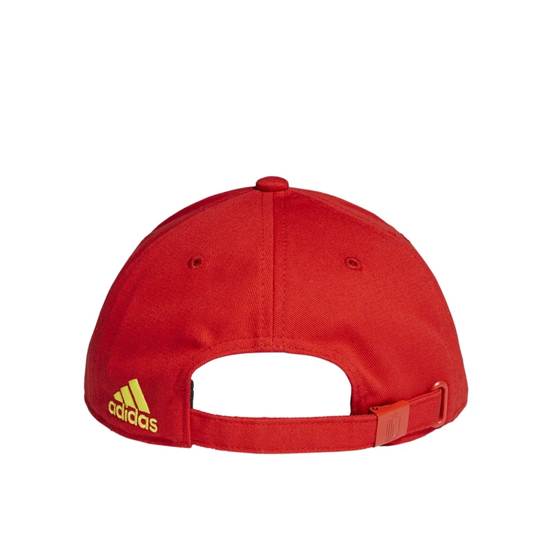 Adidas Belgium 3 Stripes Adjustable Baseball Cap - Stylish Unisex Sport Hat for Running, Golf & Outdoor Activities