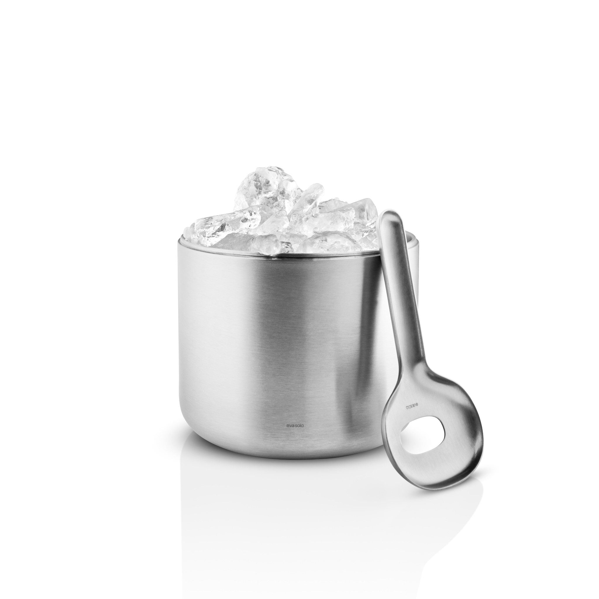 EVA SOLO Insulated Ice Bucket - Premium Stainless Steel Wine Chiller with Lid, Perfect for Parties, Picnics & Outdoor Entertaining