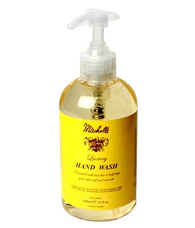 Mitchell's Wool Fat Hand Wash 300ml - Natural Moisturizing Soap for Dry Skin - Perfect for Home, Kitchen & Bathroom Use