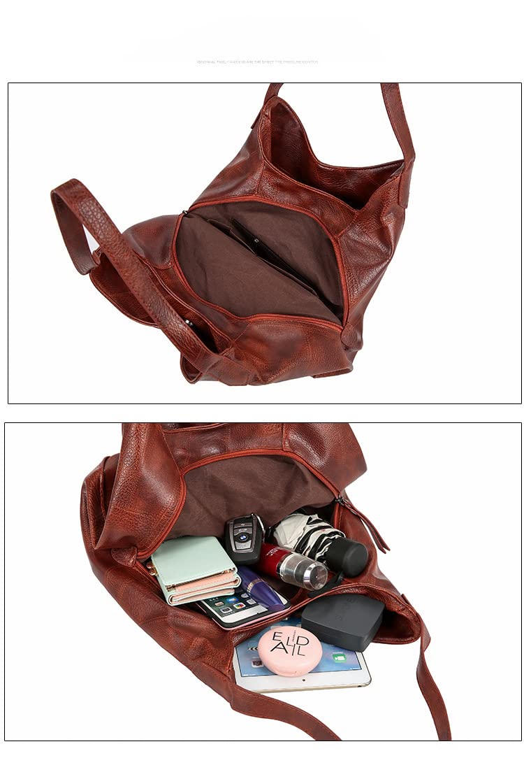 Women's Leather Concealed Carry Shoulder Bag - Stylish Crossbody Purse for Everyday Use & Travel | Durable & Secure Handbag for Outfits & On-the-Go