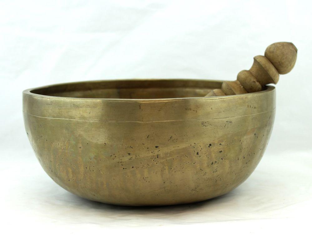 9 1/4 Inch G3 197Hz Tibetan Singing Bowl for Meditation, Yoga & Sound Healing - Premium Handcrafted Musical Instrument