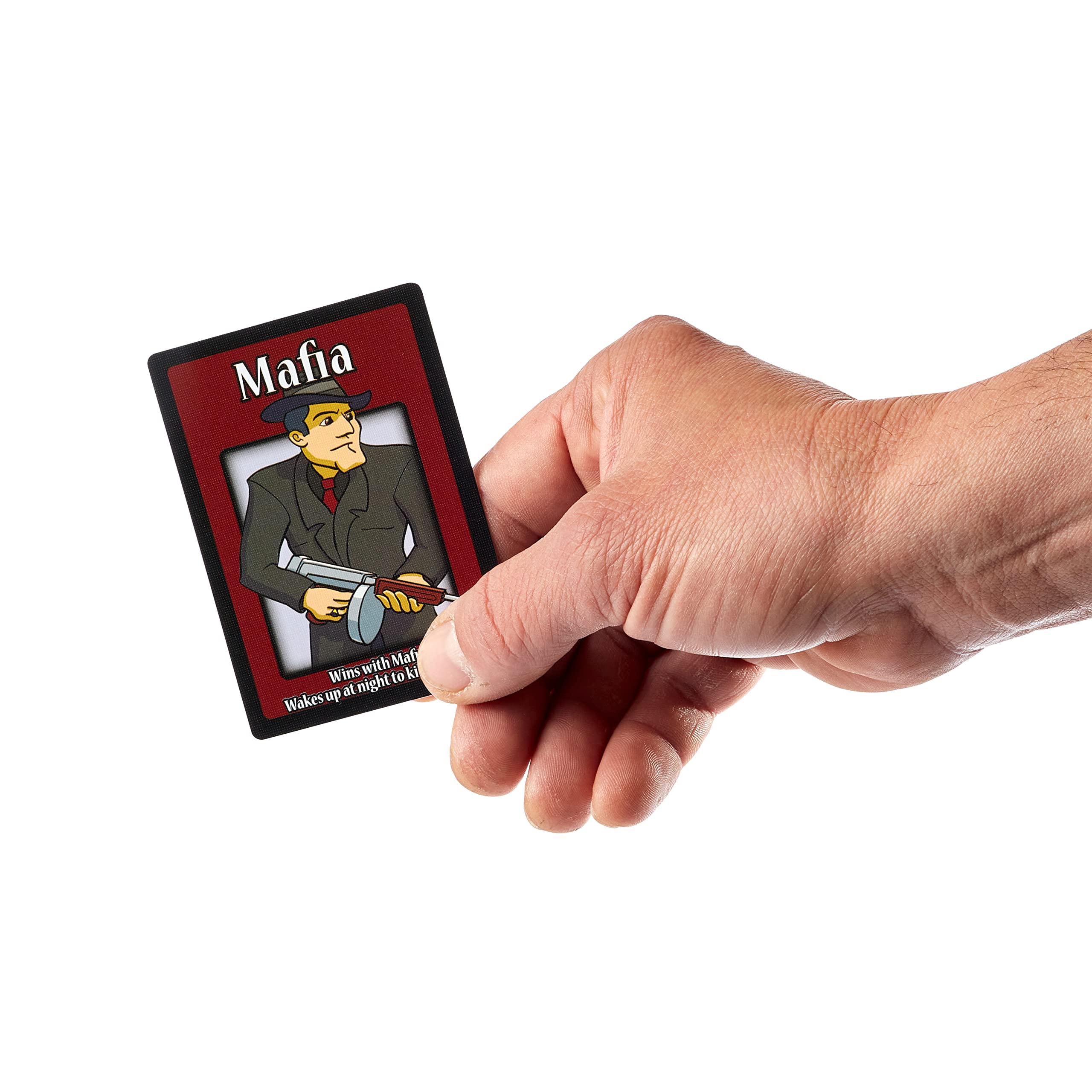 Mafia Party Game - Bluffing & Deception Card Game for Adults & Teens - 38 Role Cards - Interactive Social Deduction Board Game for Friends & Family - Perfect for Game Nights, Parties & Team Building