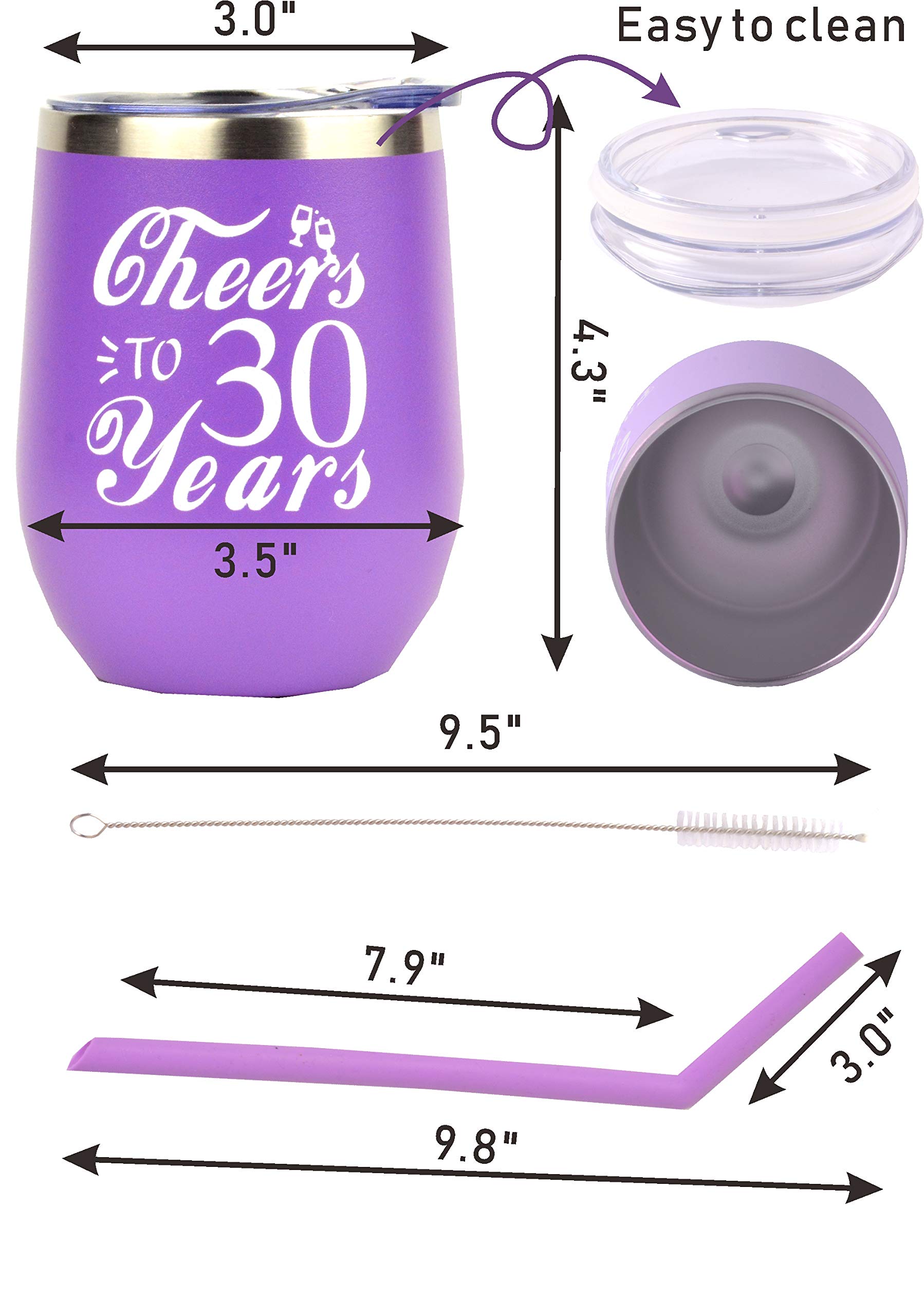 MEANT2TOBE 30th Birthday Gifts for Women - Unique 30 Year Old Birthday Present Ideas - Perfect for Wife, Daughter, Sister & Best Friend Celebration