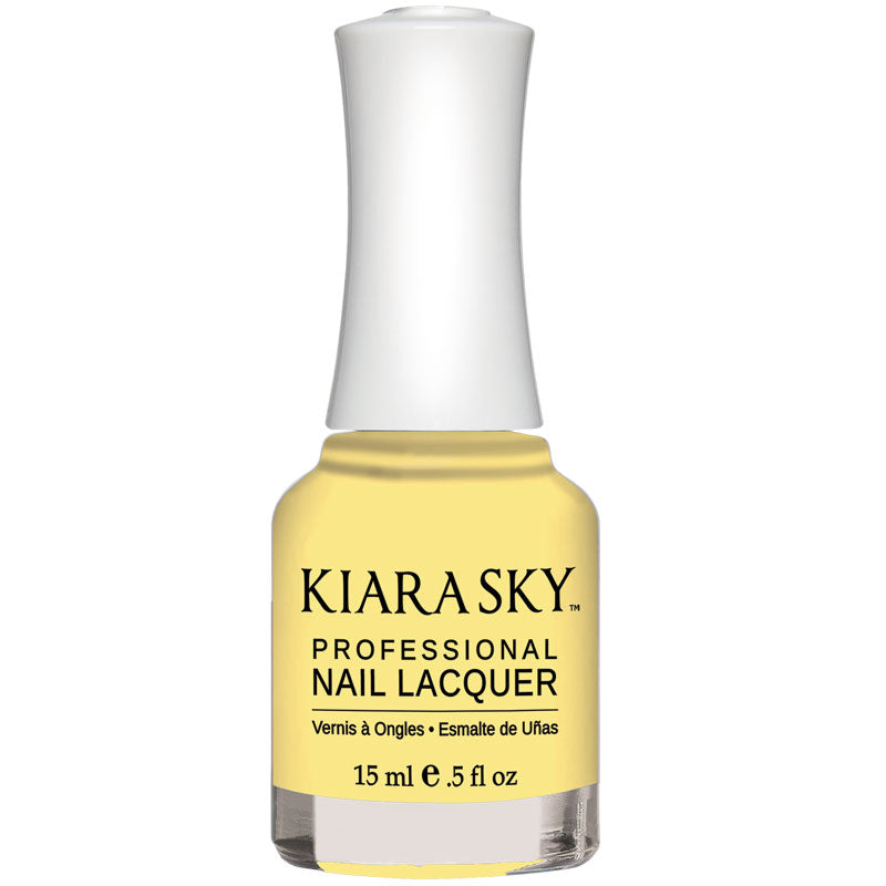 Nail Lacquer N612 Main Squeeze - Long Lasting Gel Polish for Manicures & Pedicures - Perfect for Parties, Weddings & Everyday Wear