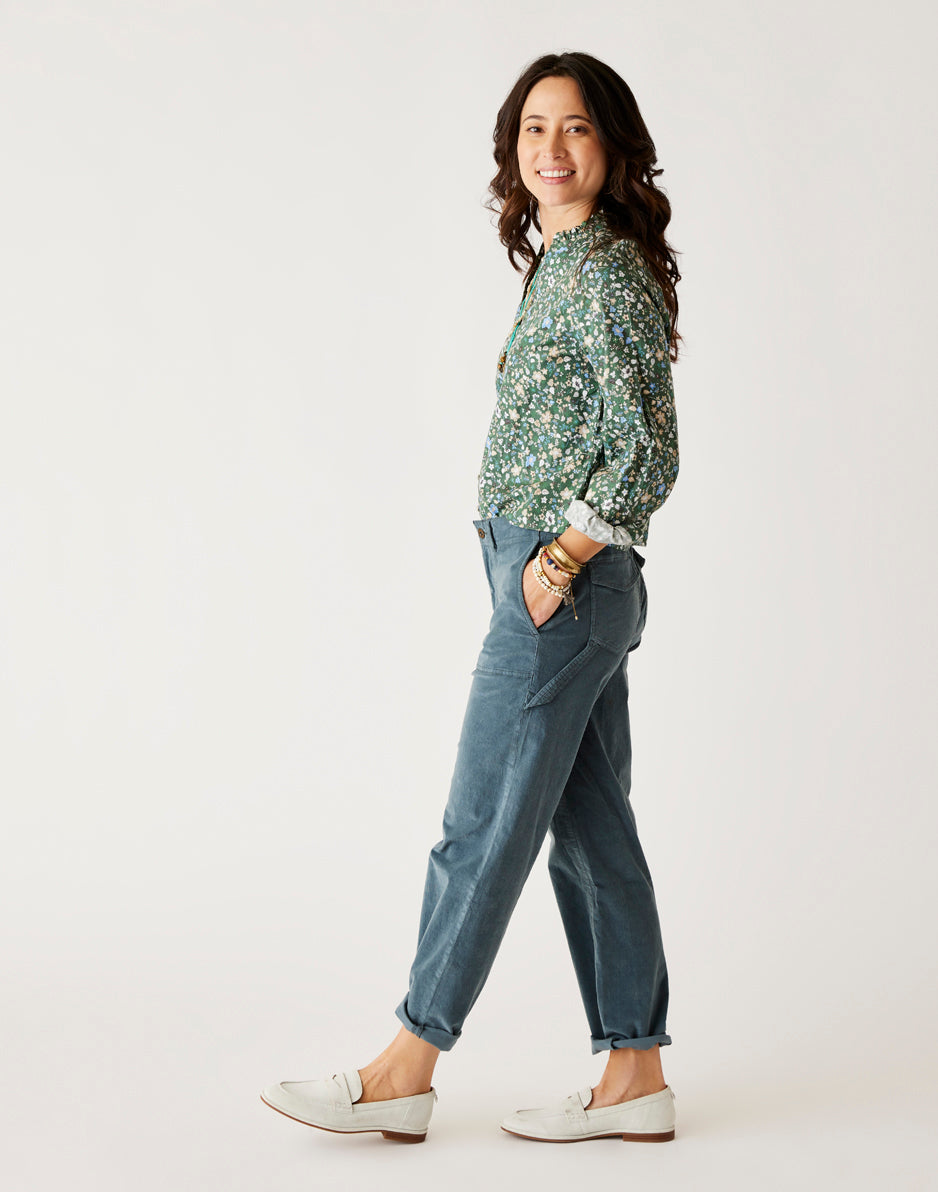 Corey Butter Pant: Slate - Soft & Stretchy Women's Yoga Pants for Workout, Lounge & Everyday Wear