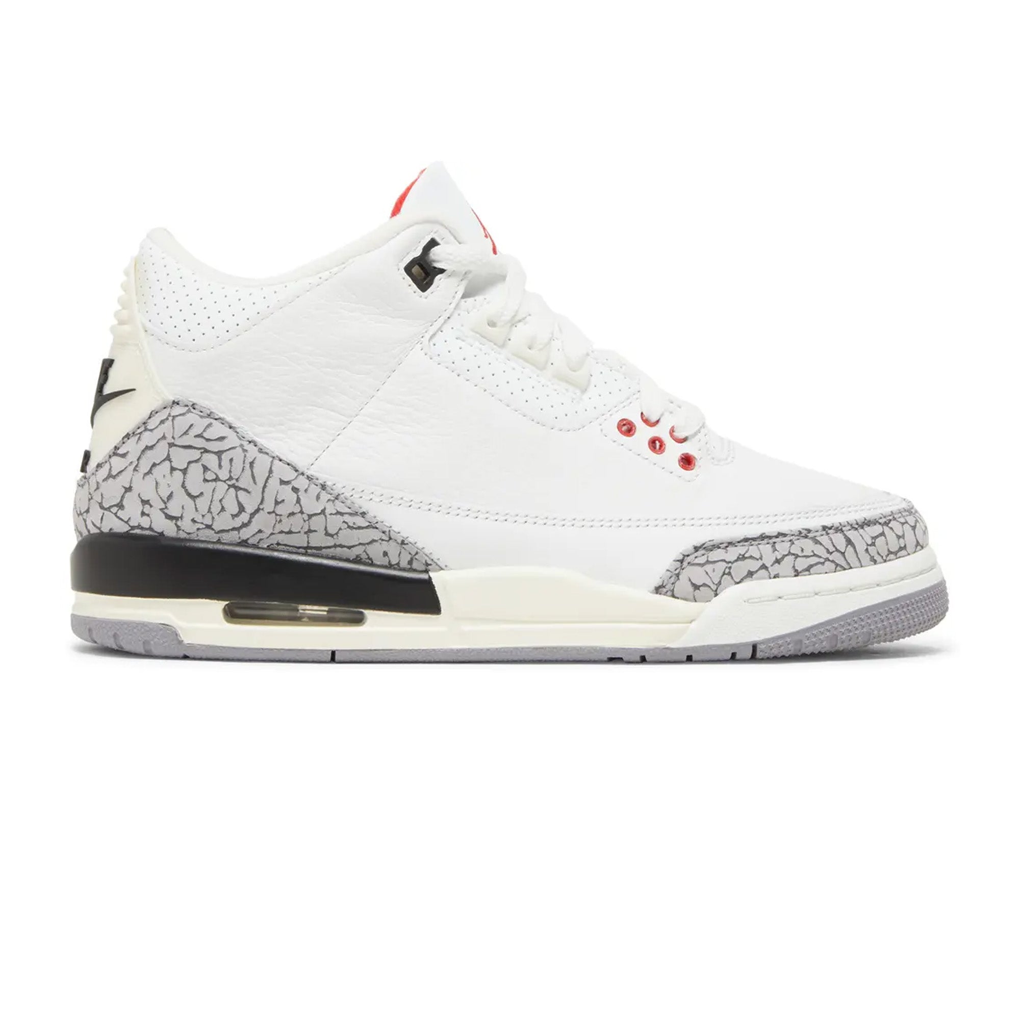 Air Jordan 3 Retro 'White Cement Reimagined' GS Sneakers (2023) - Men's Basketball Shoes for Casual Wear & Street Style