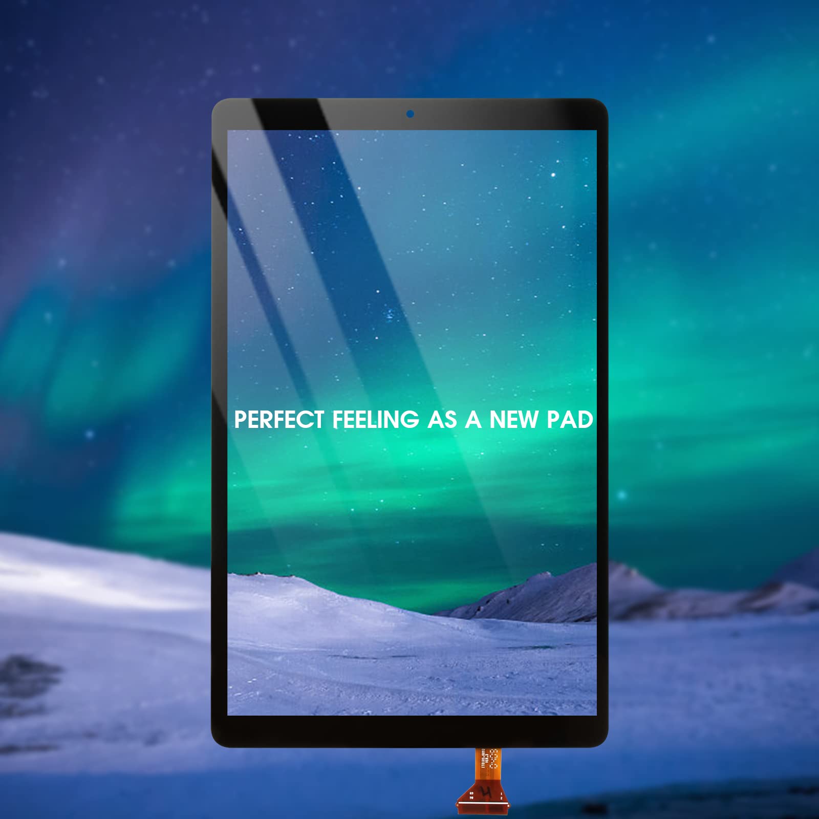 Samsung Galaxy Tab A 10.1 2019 Screen Replacement - T510 LCD Display Digitizer & Touch Screen Assembly with Repair Kit for SM-T510/T515 | Perfect for DIY Repair & Screen Damage Fixes