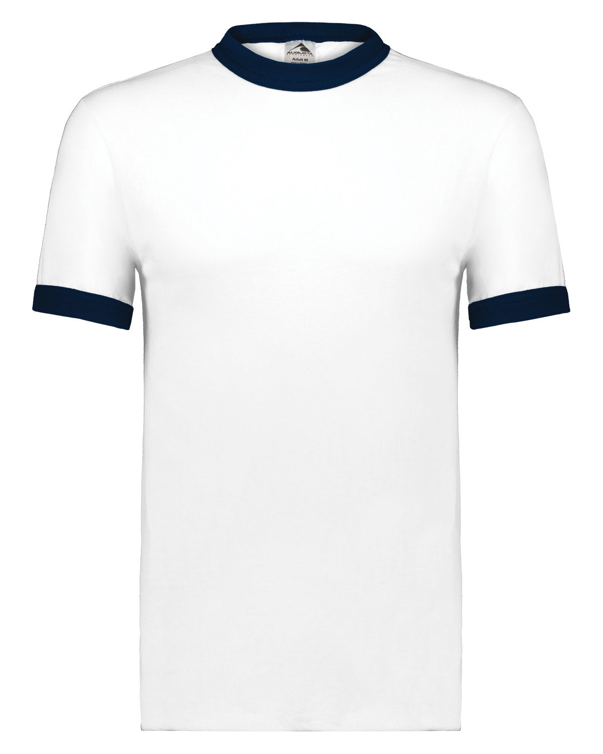 Augusta Sportswear 710 Adult Ringer T-Shirt - Comfortable Cotton Blend Tee for Men & Women - Perfect for Casual Wear, Sports & Gym Activities