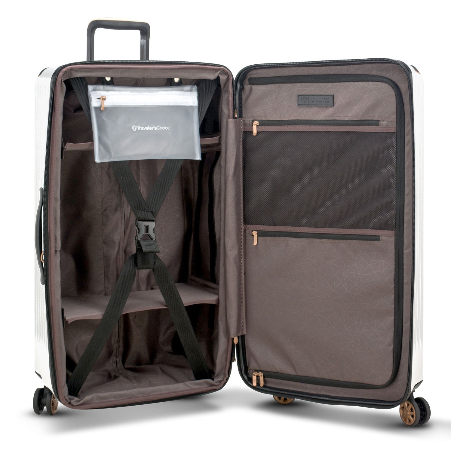 Continent Adventurer Large Trunk - Durable Travel Luggage for Camping, Road Trips & Outdoor Adventures | Waterproof Storage for Gear & Equipment