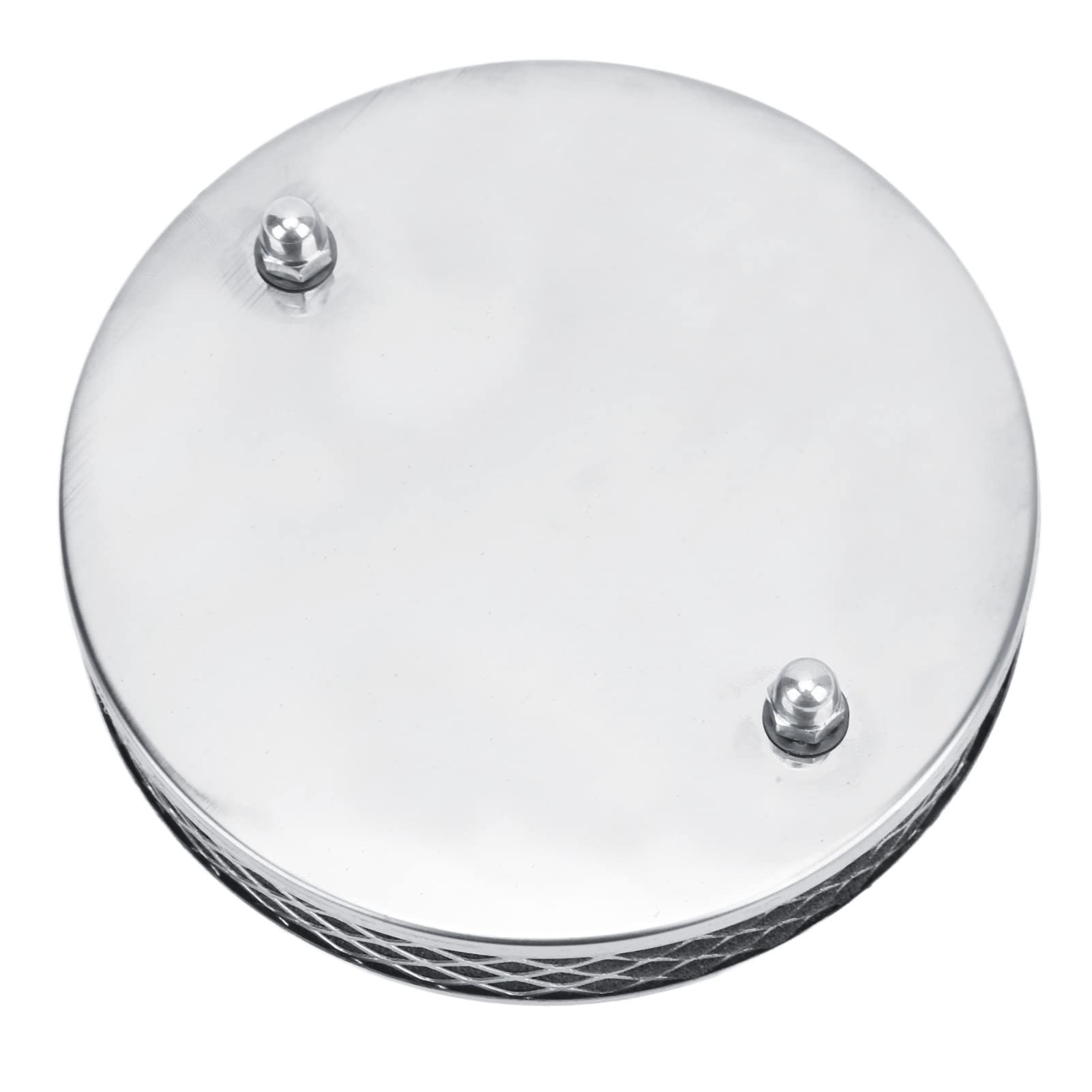 High Airflow Round Air Cleaner A102 - Chrome Plated Metal Air Filter for SU HS4 1½ Inch Carburetors | Performance Upgrade for Classic Cars & Hot Rods