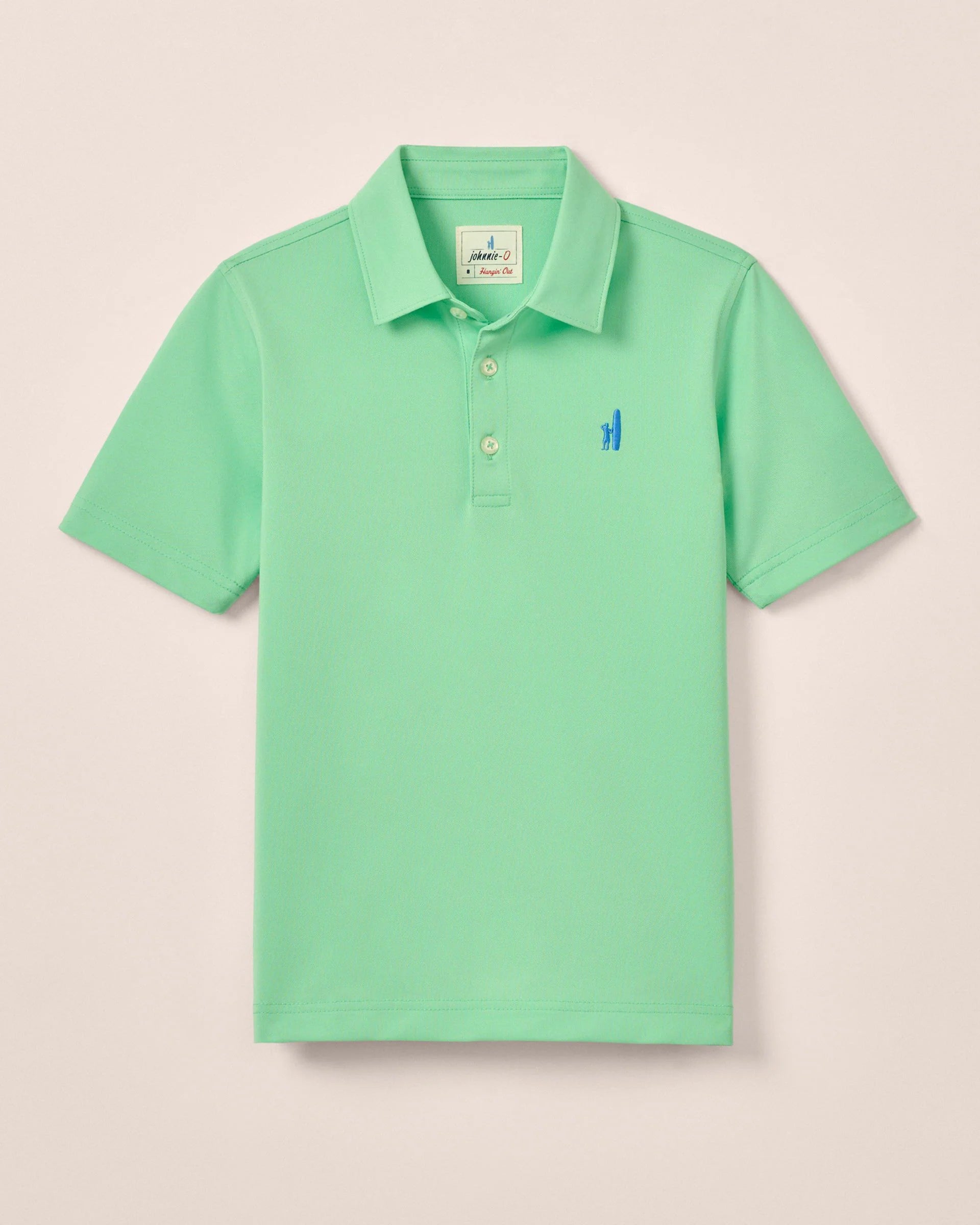 Johnnie O Fairway Polo Shirt for Men - Spring Bud Green - Comfortable Golf & Casual Wear - Perfect for Golf Outings, Business Casual & Weekend Relaxation