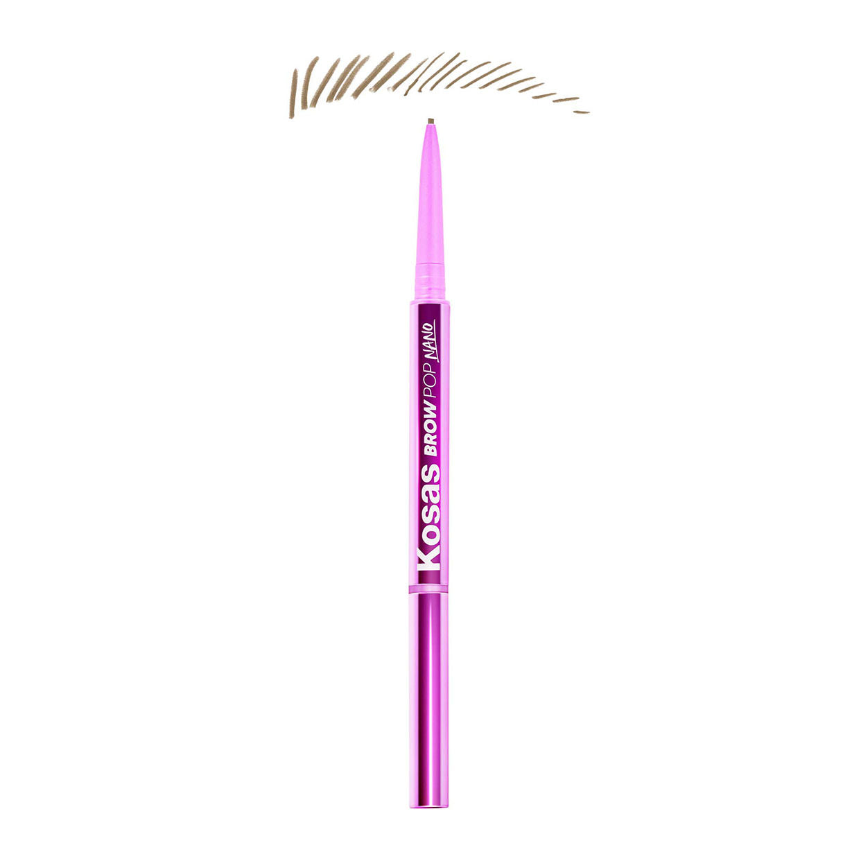 Brow Pop Nano Ultra Fine Detailing Pencil - Waterproof Eyebrow Pencil for Natural Brows - Perfect for Daily Makeup & Professional Use