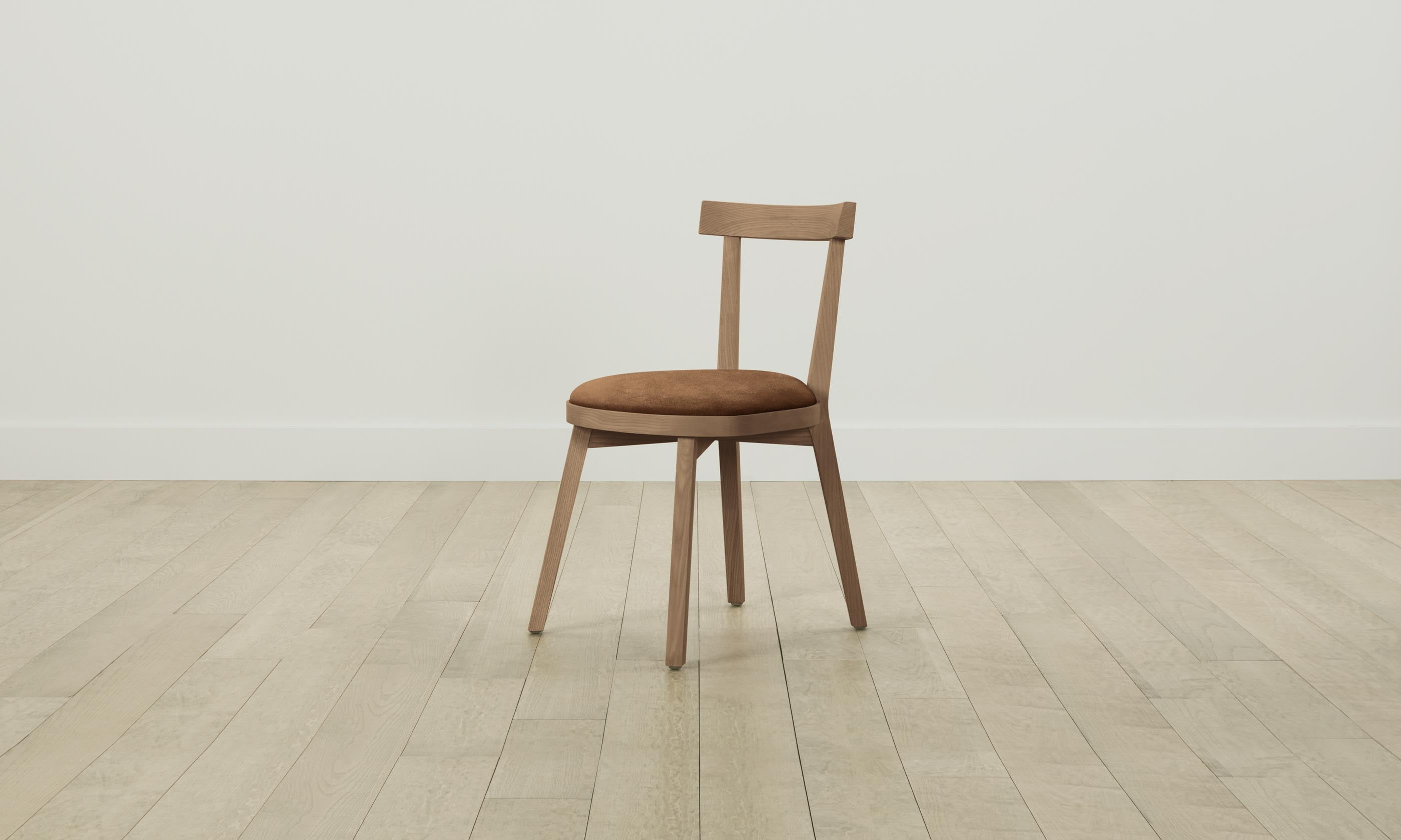 Allen Dining Chair - Performance Velvet Upholstered Seat, Modern Cider Color - Perfect for Dining Room, Kitchen, or Home Office