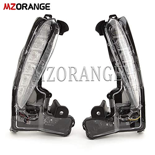 MZORANGE LED Fog Lights for Toyota Corolla SE 2017-2019 - DRL Daytime Running Lights Pair (Left+Right) - Waterproof & Durable for Night Driving & Bad Weather Conditions