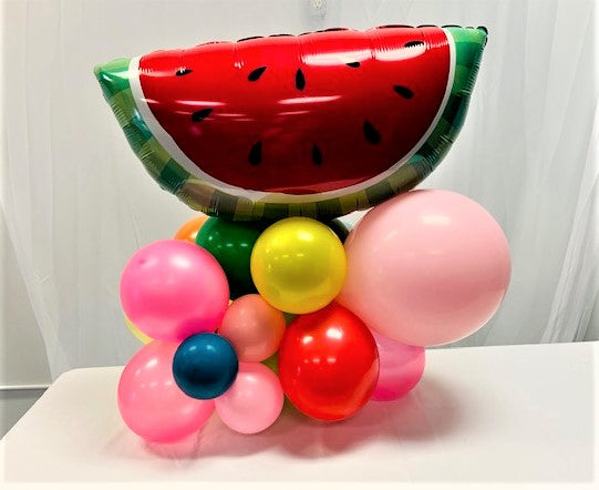 Organic Watermelon Centerpiece for Weddings, Parties & Home Decor - Fresh & Natural Table Decoration