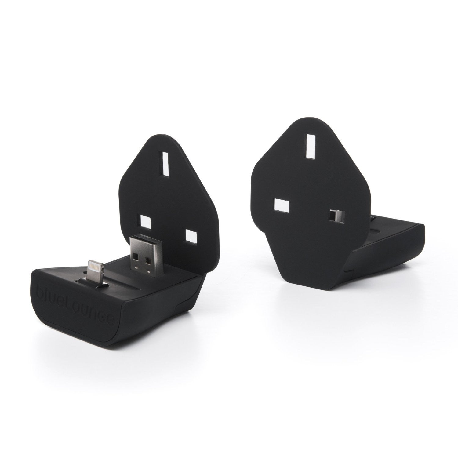Bluelounge Minidock Lightning Charging Station with UK Plug - Compact & Fast Charging for iPhone, iPad, and Apple Devices at Home, Office, or Travel