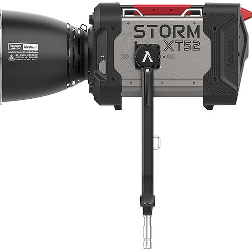 Aputure STORM XT52 Professional LED Monolight - 500W Full White Point Source Light with Bare Ends Cable for Studio Photography, Film Production & Commercial Lighting