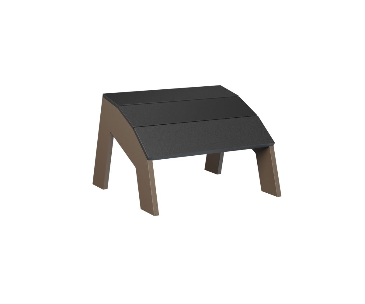 Berlin Gardens Nordic Adirondack Footstool - Outdoor Patio Furniture, Solid Wood Footrest for Garden, Deck & Poolside Relaxation