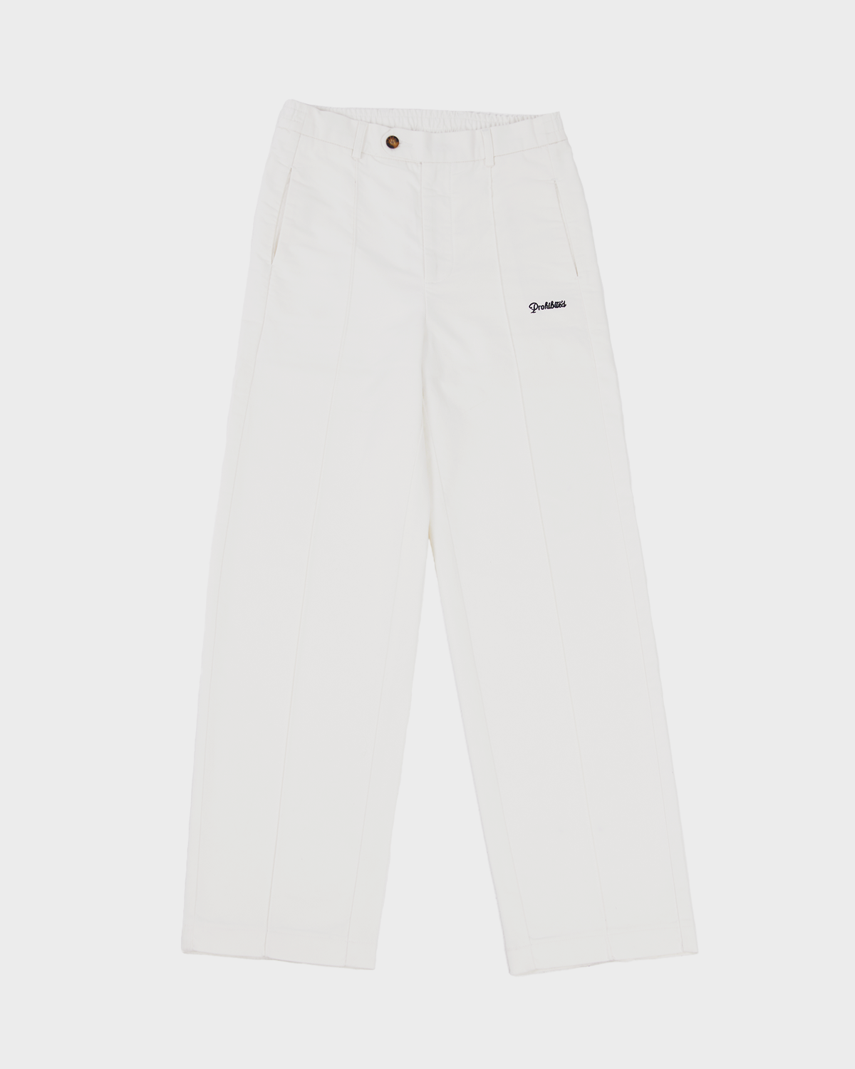 Premium Tailored Pants for Women - High Waist Slim Fit Work Pants in Ecru | Office Wear, Business Casual & Professional Outfits