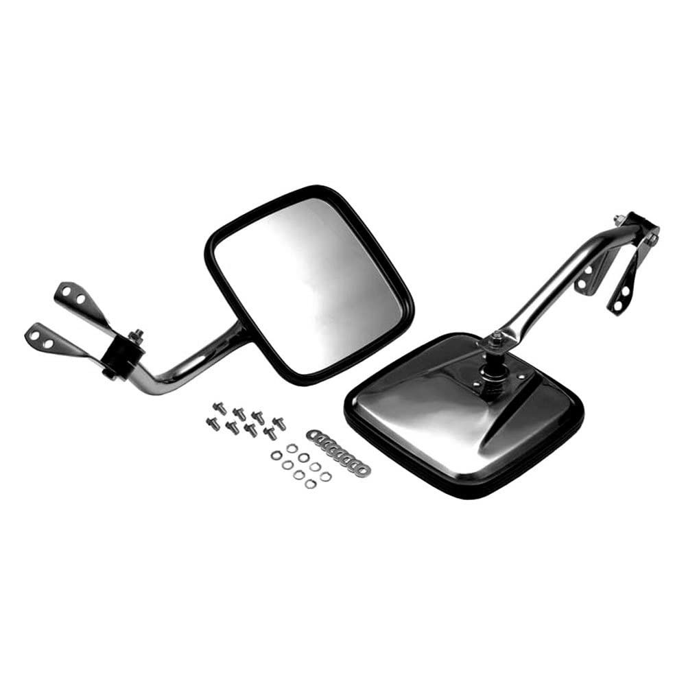 Kentrol 30417 Universal Mirror Kit for Cars, Trucks & SUVs - Durable Replacement Side View Mirror with Easy Installation - Perfect for Off-Road, Daily Commute & Parking Safety