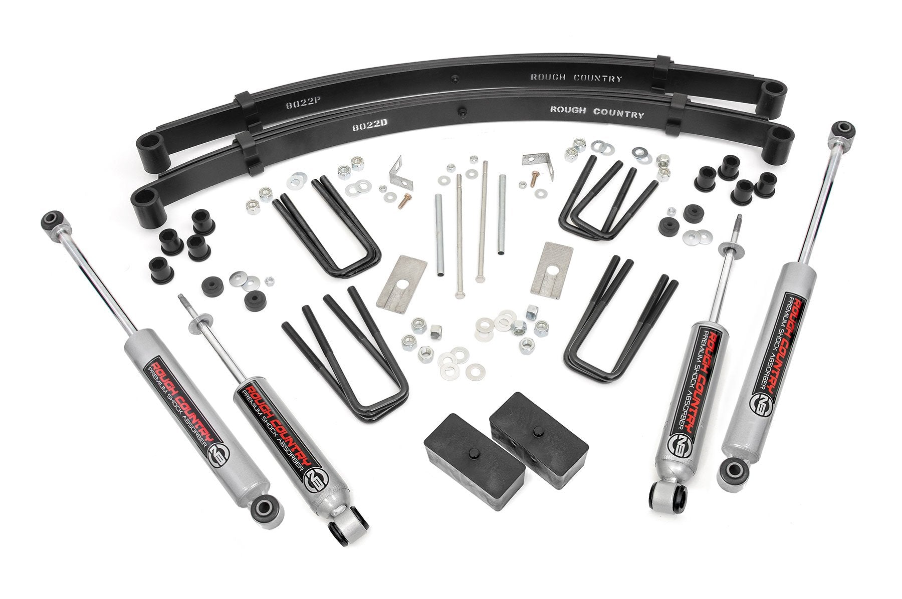 3 Inch Lift Kit for Toyota 4WD Truck (1984-1985) - Heavy Duty Rear Leveling Blocks 705N3 | Off-Road Suspension Upgrade for Improved Ground Clearance