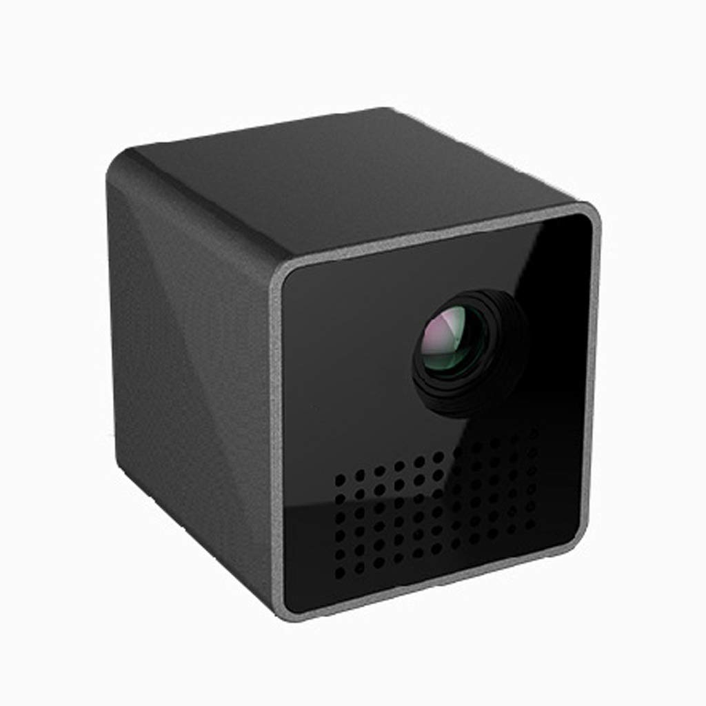 RYMMKOP Mini Projector - Portable Smart DLP Projector for Home Theater, Outdoor Movies & Presentations | Compact HD Projector with Mobile Bracket - Perfect Gift for Movie Nights, Camping & Business Meetings