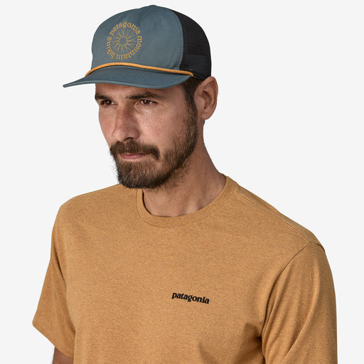 Airfarer Cap (Spoke Stencil: Nouveau Green) - Stylish Unisex Baseball Hat for Men & Women - Perfect for Outdoor Activities, Sports, and Casual Wear