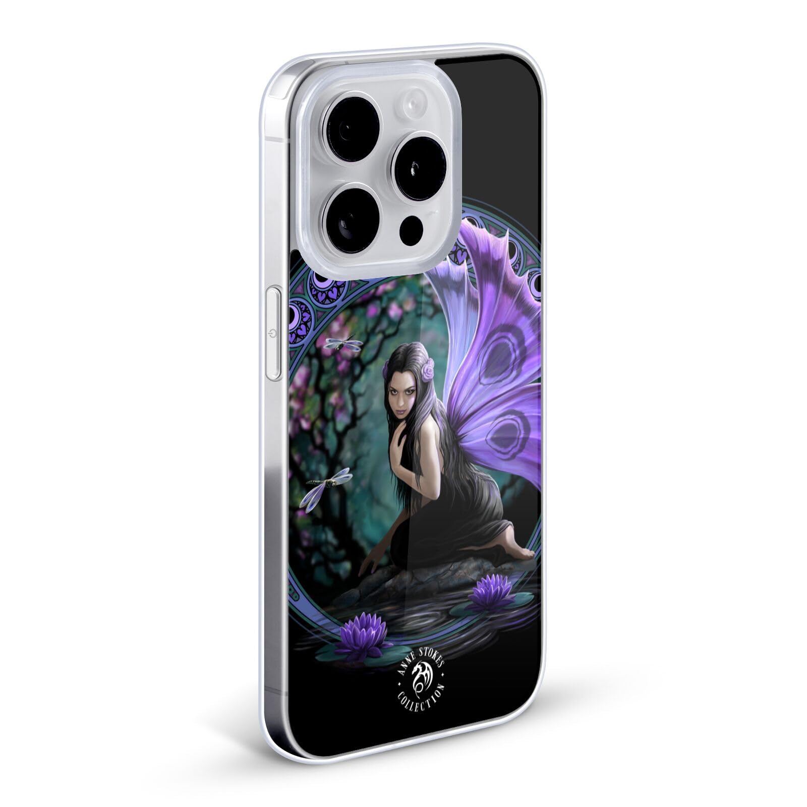 Officially Licensed Anne Stokes Naiad Fairies Soft Gel Phone Case for Apple iPhone 11 Pro - Protective & Stylish Cover for Everyday Use, Work & Travel