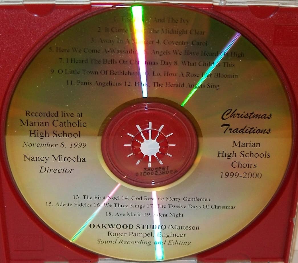 Marian Catholic High School Choir Christmas Album - Classic Holiday Carols & Songs for Festive Gatherings, Family Celebrations & Seasonal Cheer