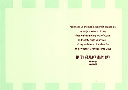 Designer Greetings Cute Toaster & Waffle Grandparent's Day Card - Perfect for Great-Grandparents, Birthday, Anniversary & Family Celebrations