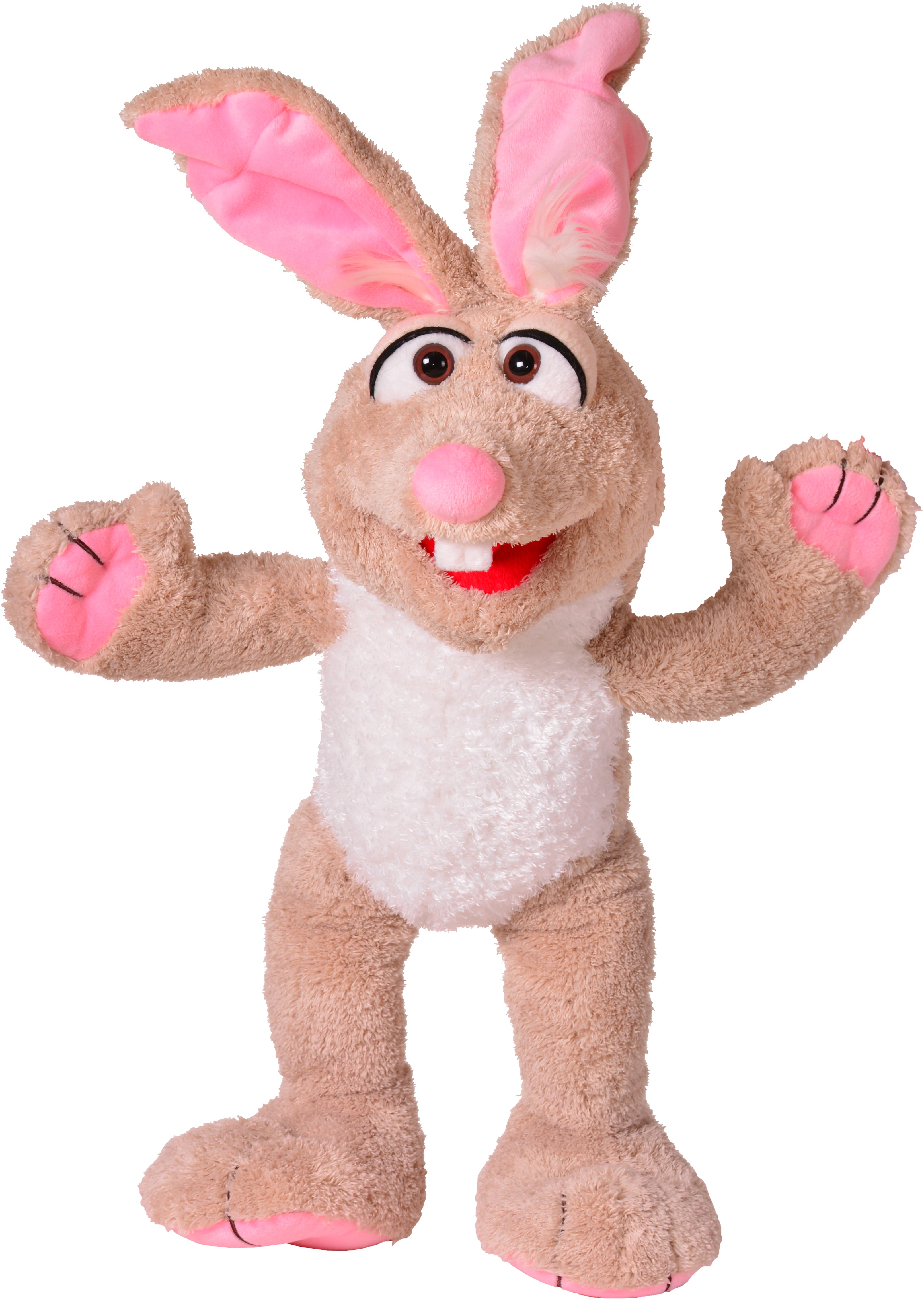 Rexy 62cm Rabbit Hand Puppet - Soft Plush Animal Puppet for Kids, Interactive Storytelling & Educational Play (Code 124) | Perfect for Classroom Activities, Bedtime Stories & Family Bonding