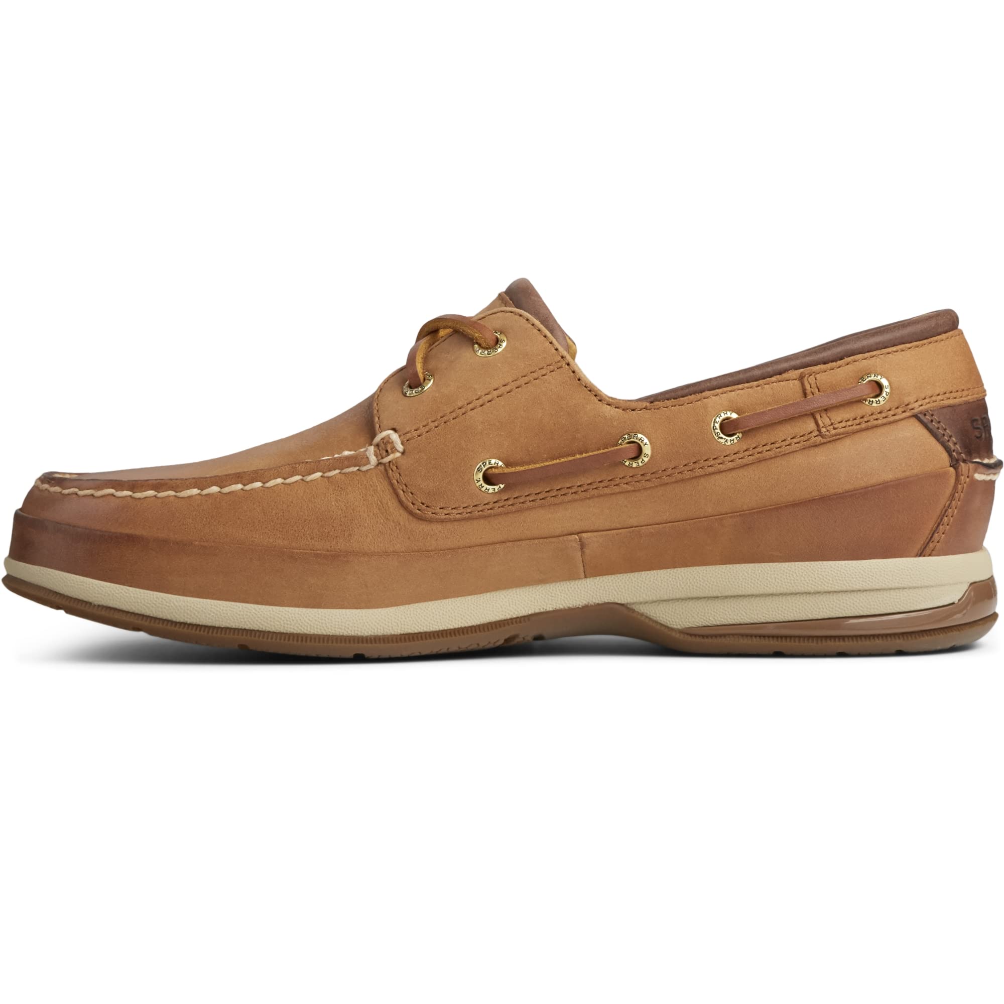 Sperry Men's Gold Cup ASV 2-Eye Boat Shoe - Premium Leather Deck Shoes for Men | Non-Slip Boat Shoes for Sailing, Casual Wear & Outdoor Activities