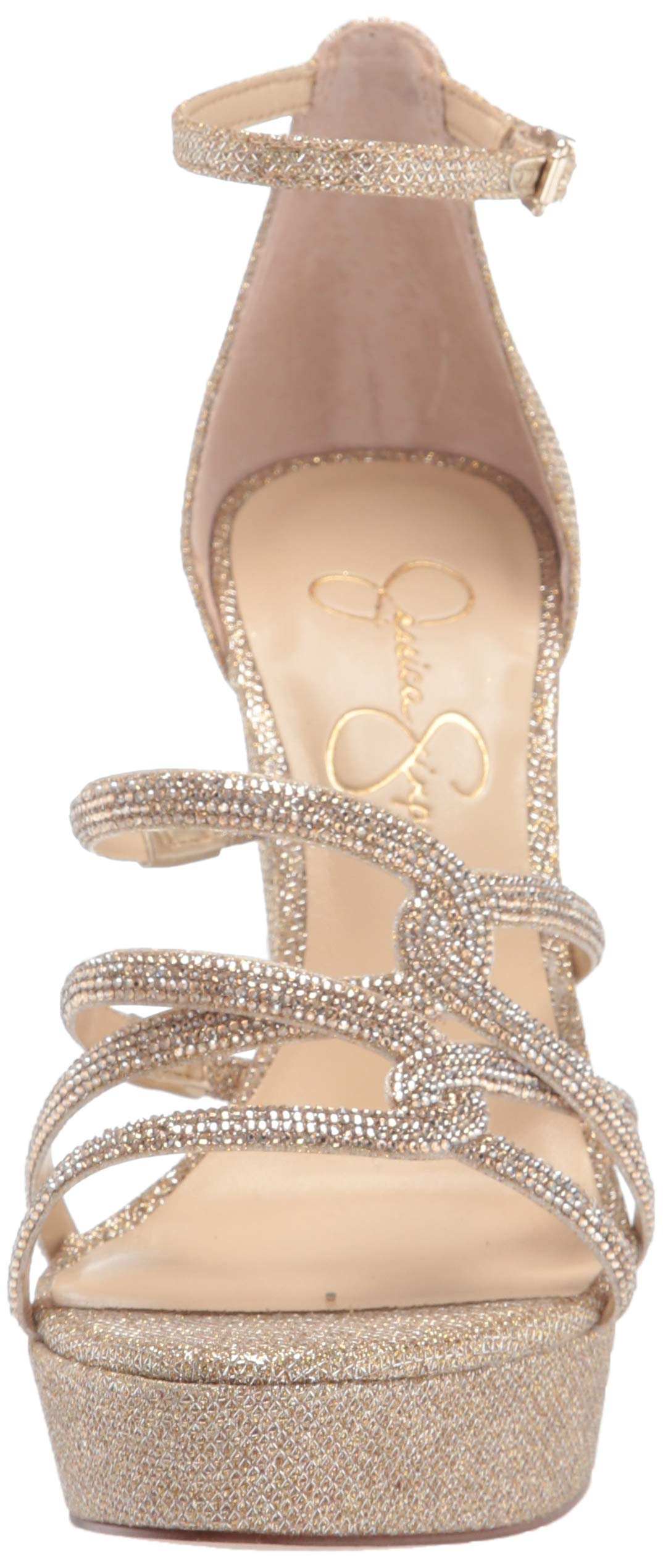 Jessica Simpson Women's Ivee Platform Sandals - Comfortable High Heel Shoes for Women, Fashionable Summer Beach Wedding Party Dressy Outfits | Perfect for Casual Wear, Date Nights & Special Occasions