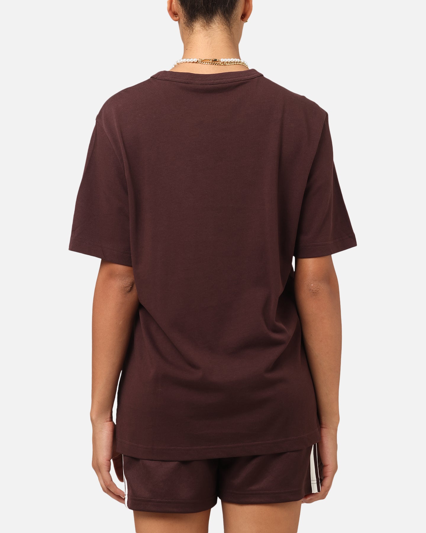 Adidas Graphic T-Shirt for Men - Brown Cotton Casual Tee - Perfect for Streetwear, Gym & Everyday Outfits