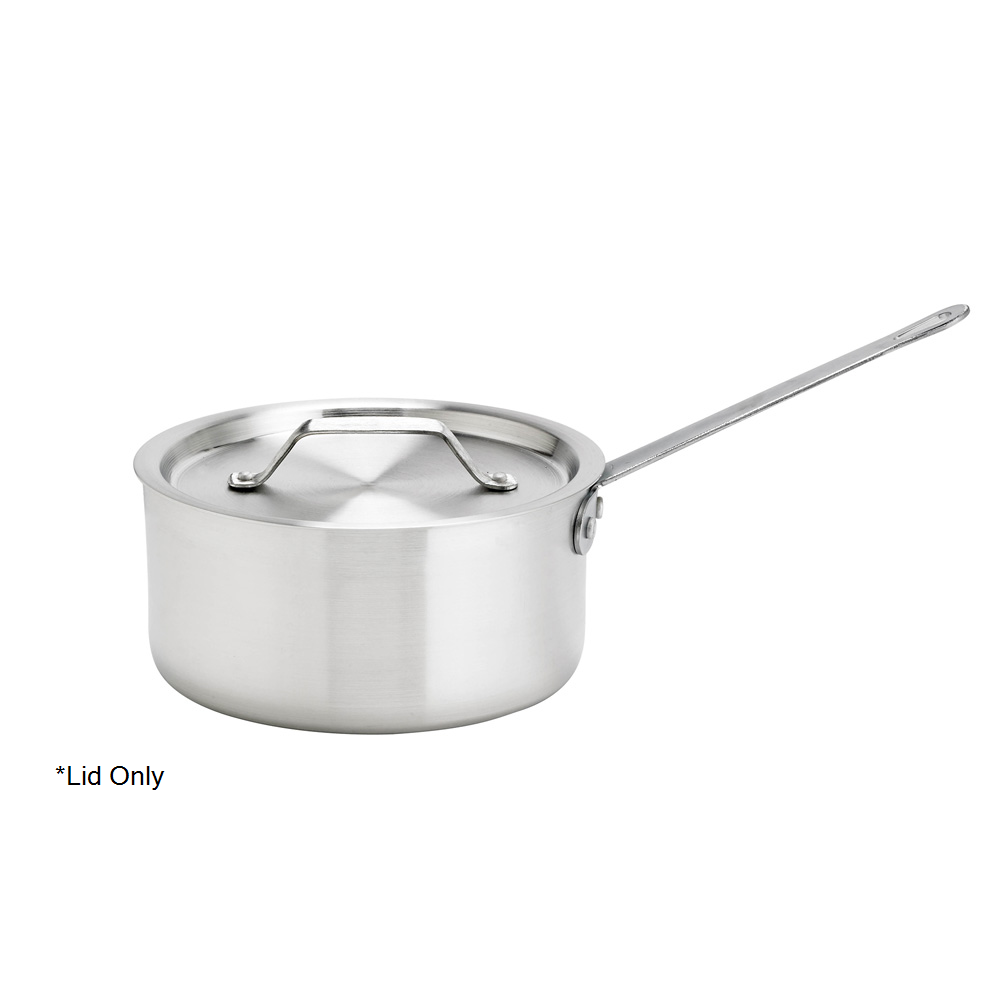 Thermalloy 9.5-Inch Aluminum Saucepan Cover - Premium Cookware Lid for Even Heat Distribution - Perfect for Cooking, Simmering & Serving in Kitchens & Restaurants