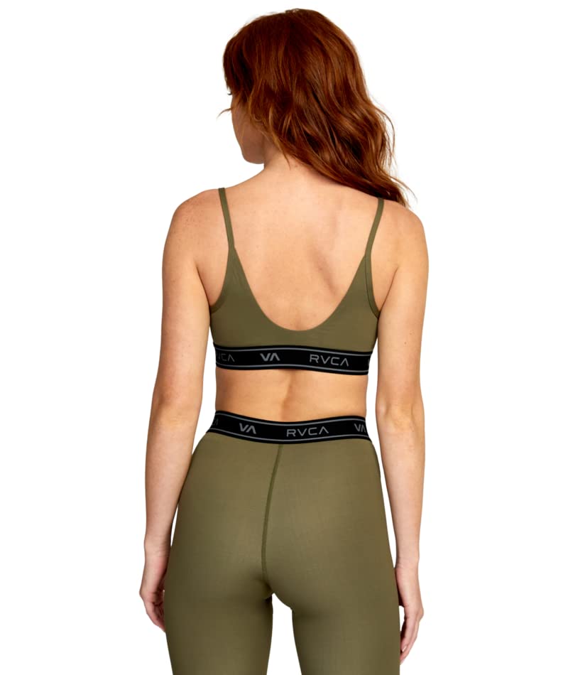 RVCA Women's Racerback Sports Bras - High Support Workout Bras for Running, Yoga & Gym - Moisture Wicking & Breathable Activewear