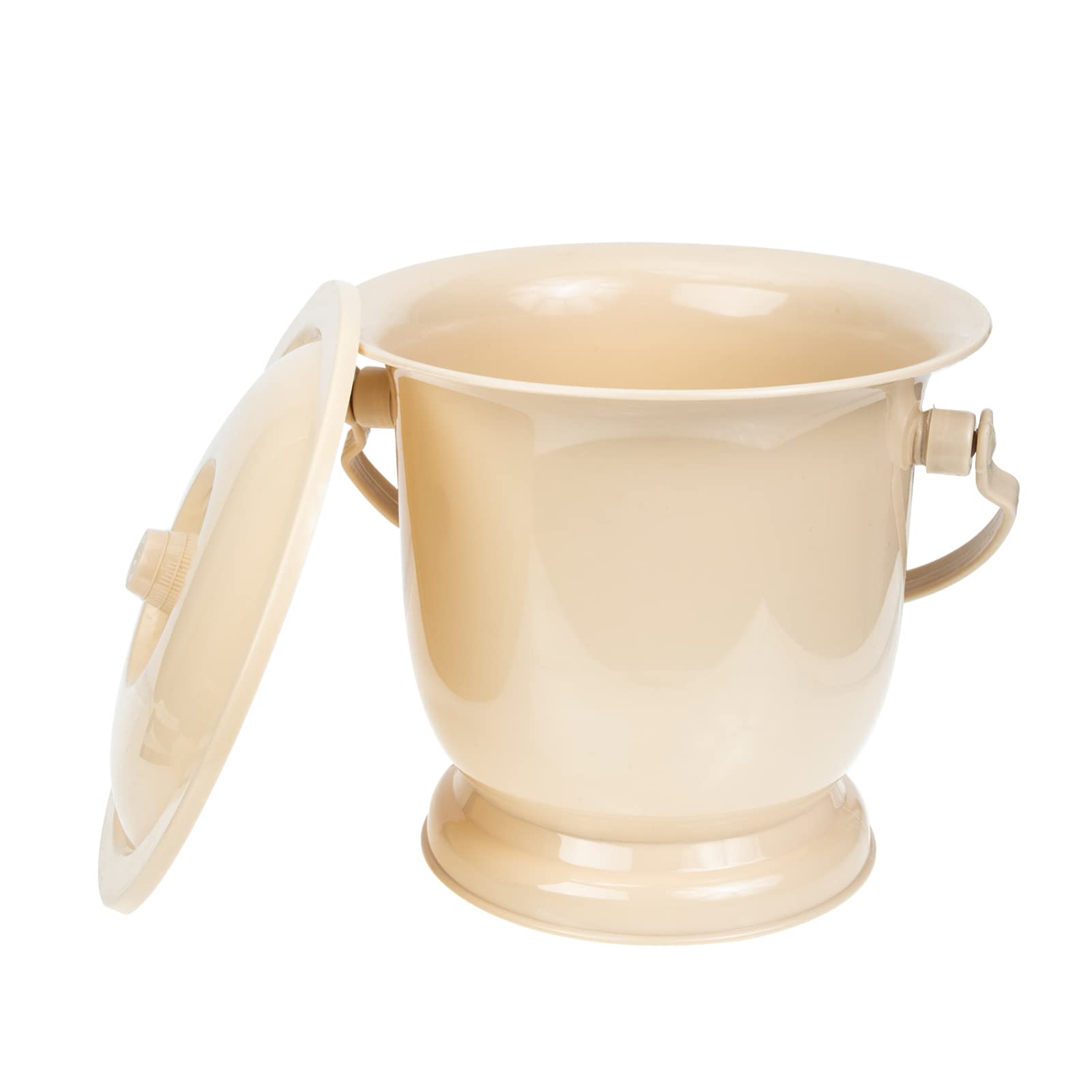 Portable Chamber Pot with Lid - Adult Bedside Urinal for Elderly & Pregnant Women - Home, Camping, Car & Travel Use - Durable Pee Bucket for Nighttime & Mobility Needs