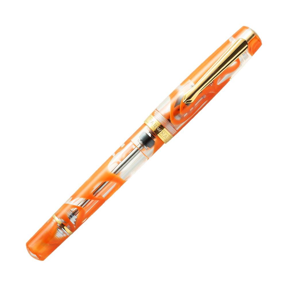 Premium Nahvalur Narwhal Original Plus Fountain Pen (2023) - Luxury Writing Instrument for Professionals & Collectors - Perfect for Signatures, Journaling & Gift Giving