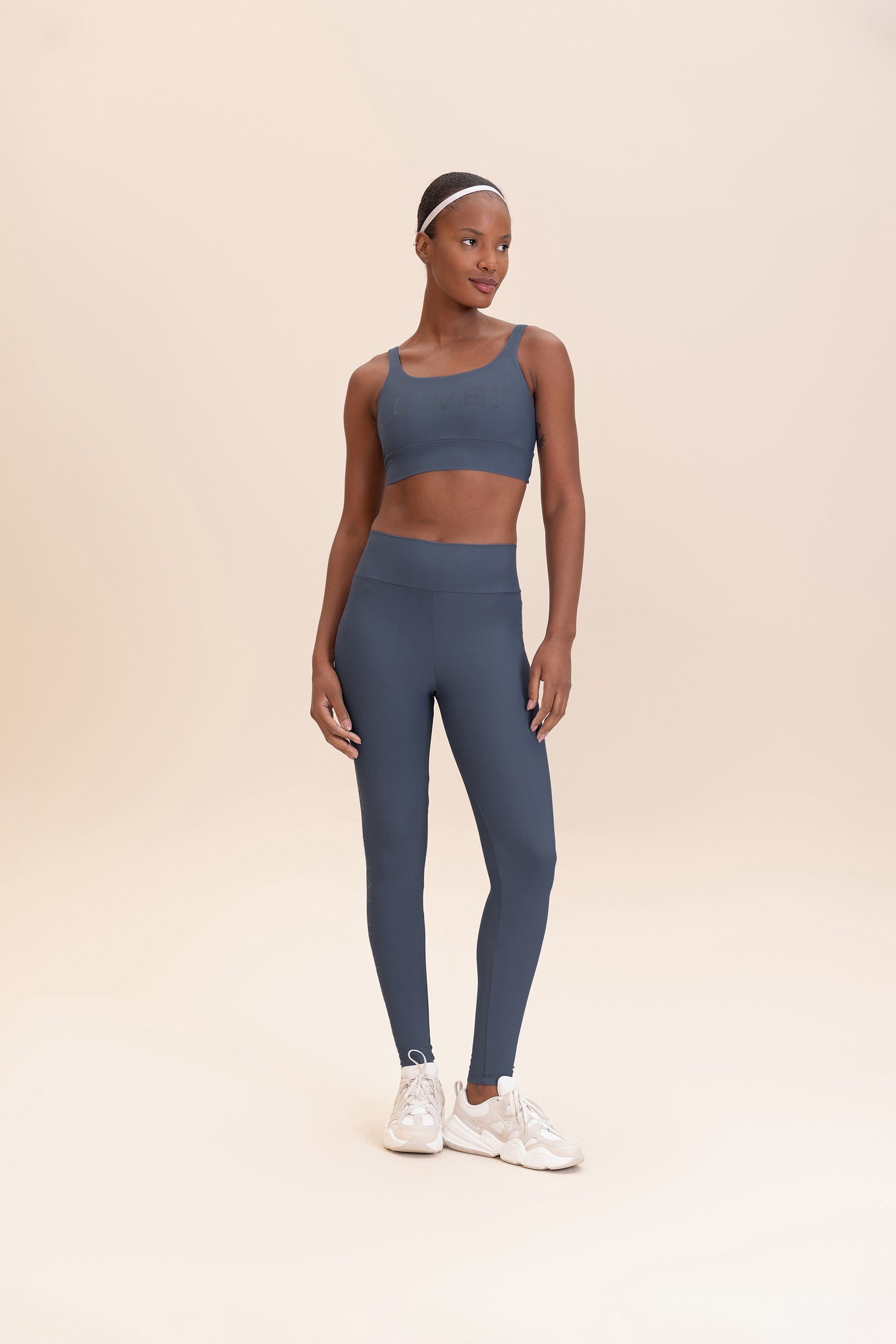 LIVE! Icon Sports Bra for Women - High Support Workout Top for Running, Yoga & Gym - Moisture Wicking & Breathable Activewear