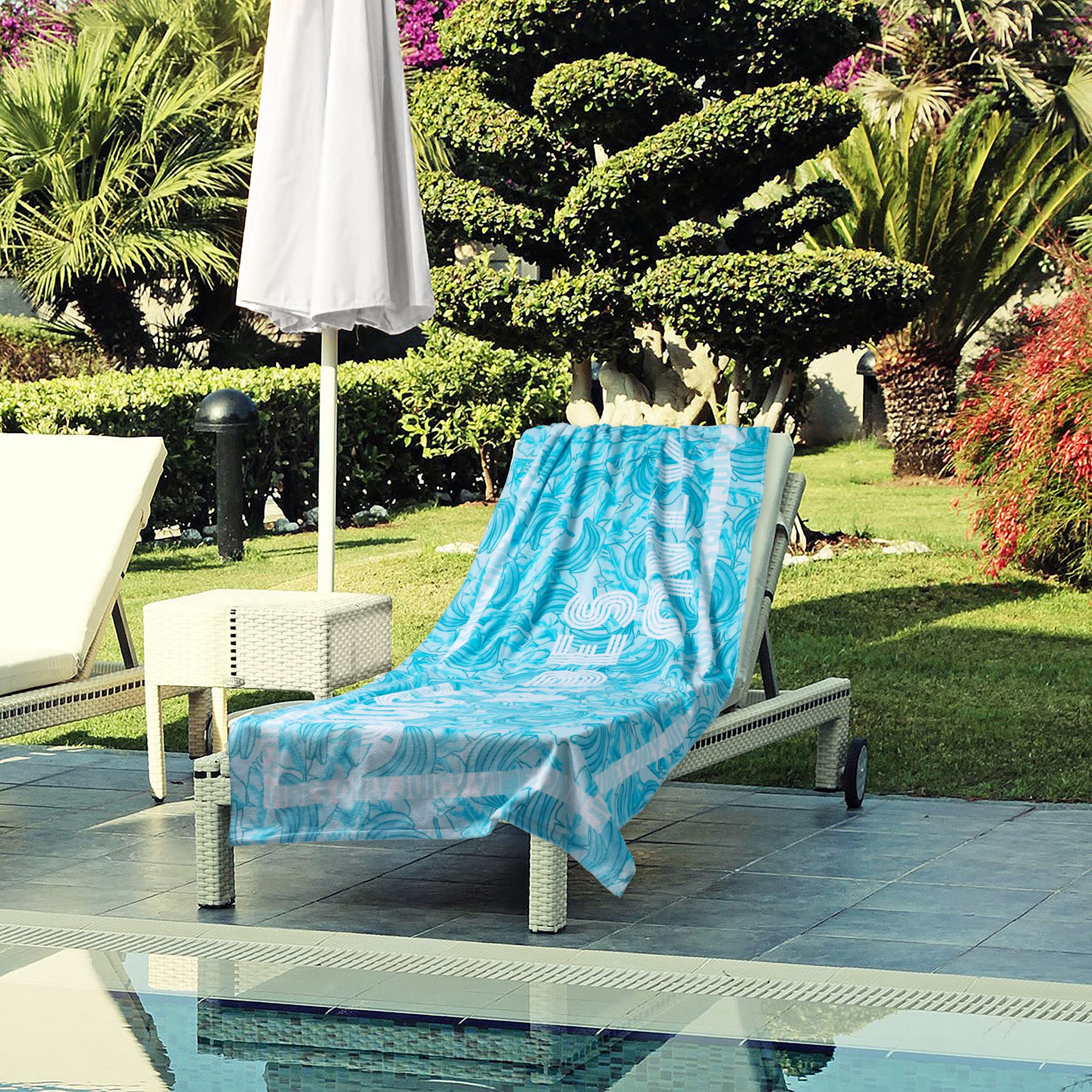 Juicy Couture 100% Cotton Oversized Beach Towel 36
