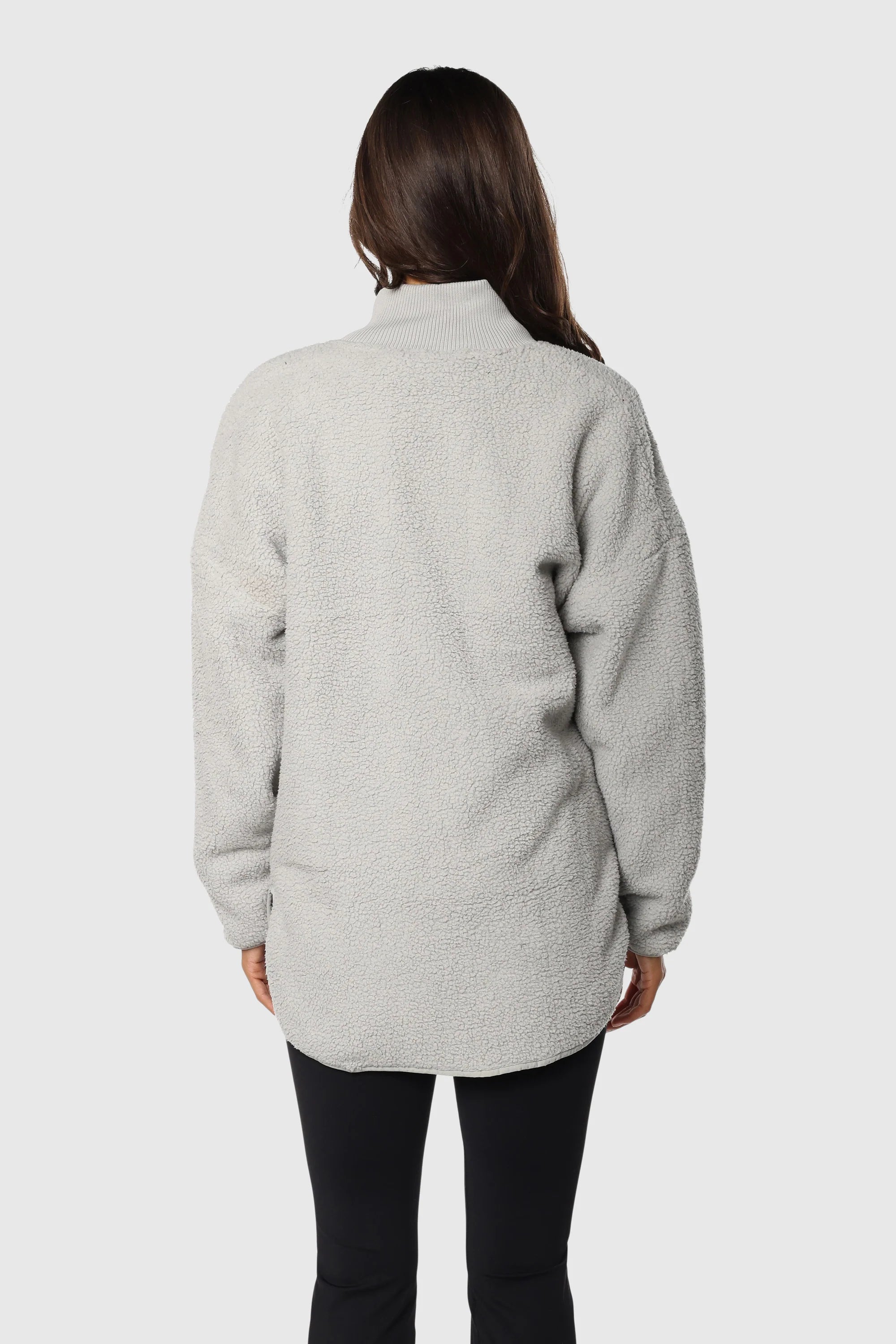 Stylish Teddy Zip Jacket for Women - Soft & Cozy Fleece Outerwear - Perfect for Casual Outfits & Winter Layering