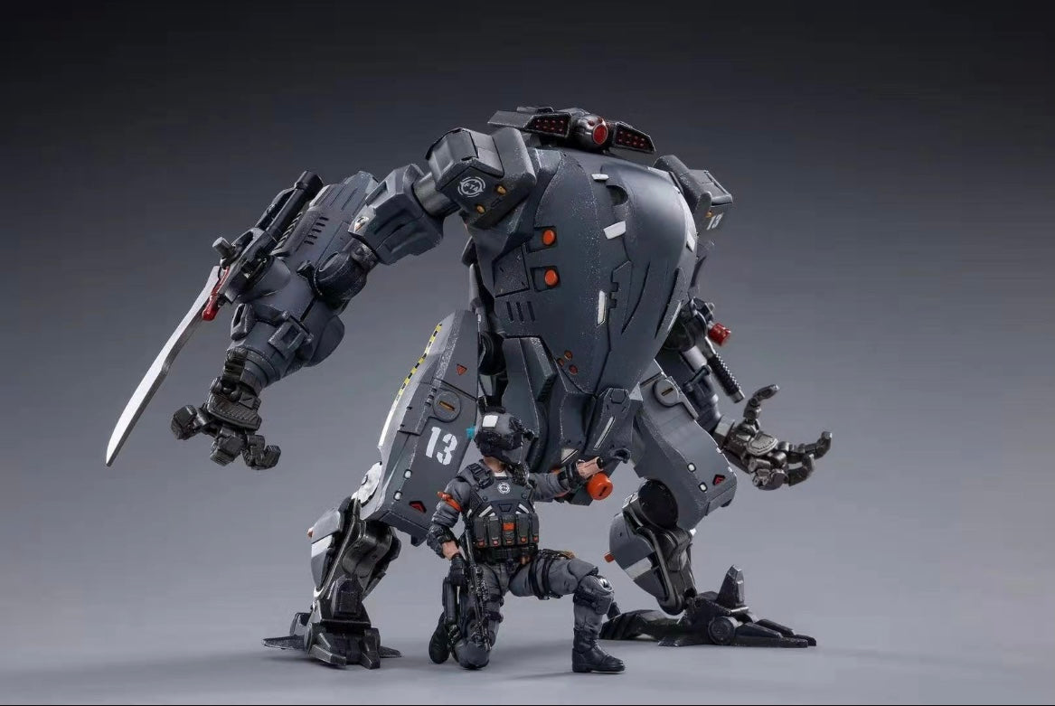 JOYTOY 1/18 Scale Firehammer NOS-02 Anime Mecha Action Figure Collectible Model - Perfect for Display, Anime Fans & Sci-Fi Collectors